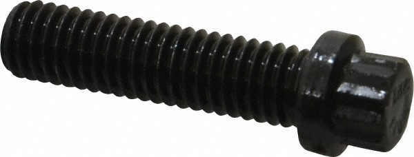 Value Collection 706098MSC Smooth Flange Bolt: 3/8-16 UNC, 1-1/2" Length Under Head, Fully Threaded Image