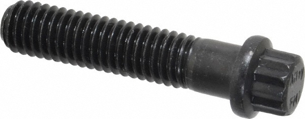 Value Collection 706118MSC Smooth Flange Bolt: 3/8-16 UNC, 1-3/4" Length Under Head, Partially Threaded Image