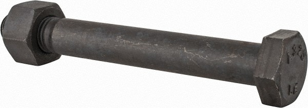 Value Collection AINB1000800CP Hex Head Bolt: 1-8, 8" Length Under Head, Steel, Grade A325 Image