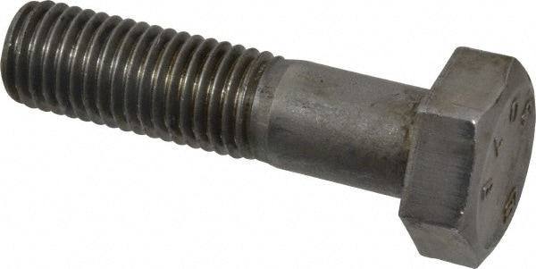 Hex Head Bolt: 3/4-10, 3" Length Under Head, Steel, Grade A307