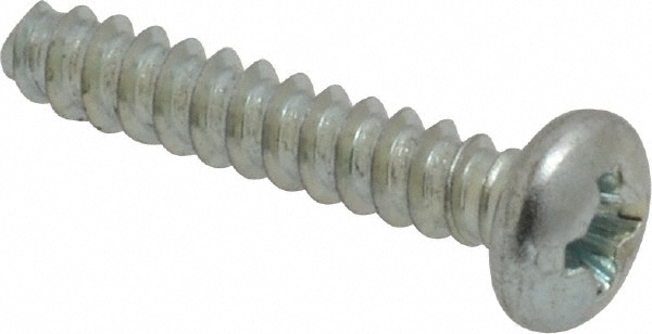 Value Collection PPTB0060075CZ Sheet Metal Screw: #6, Pan Head, Phillips Image