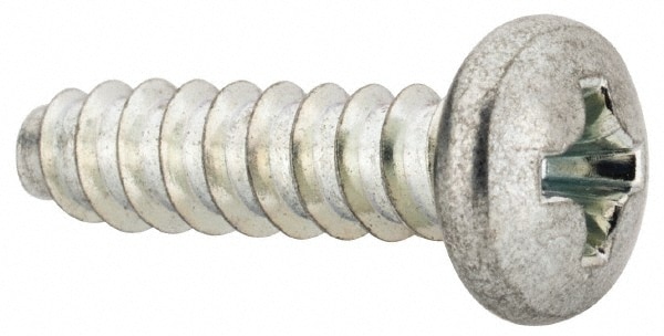 Value Collection PPTB0080063CZ Sheet Metal Screw: #8, Pan Head, Phillips Image