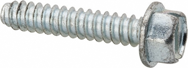 Value Collection HWTB0140125CZ Sheet Metal Screw: 1/4, Hex Washer Head, Slotted Image