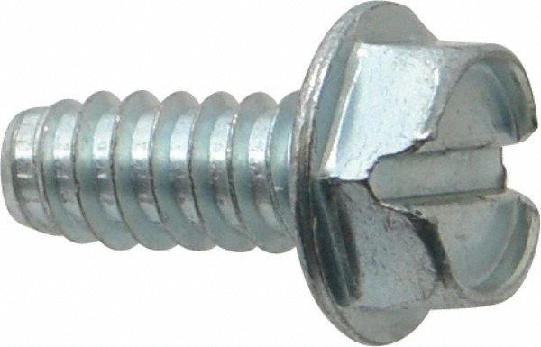 Value Collection HWTB0310075CZ Sheet Metal Screw: 5/16, Hex Washer Head, Slotted Image