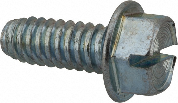 Value Collection HWTB0380100CZ Sheet Metal Screw: 3/8, Hex Washer Head, Slotted Image