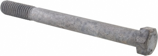 Value Collection LCSA0380400CG Hex Head Bolt: 3/8-16, 4" Length Under Head, Steel, Grade 2 Image