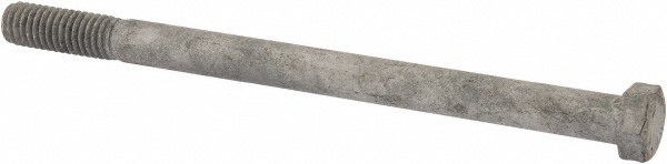 Value Collection LCSA0380550CG Hex Head Bolt: 3/8-16, 5-1/2" Length Under Head, Steel, Grade 2 Image