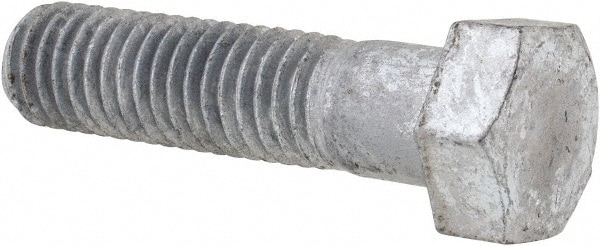 Value Collection R52001219 Hex Head Bolt: 1/2-13, 2" Length Under Head, Steel, Grade 2 Image