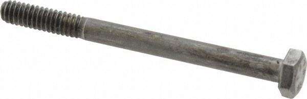 Hex Head Bolt: 1/4-20, 3" Length Under Head, Steel, Grade 2