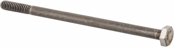 Value Collection LCSA0250450CP Hex Head Bolt: 1/4-20, 4-1/2" Length Under Head, Steel, Grade 2 Image