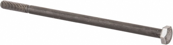 Value Collection LCSA0250500CP Hex Head Bolt: 1/4-20, 5" Length Under Head, Steel, Grade 2 Image
