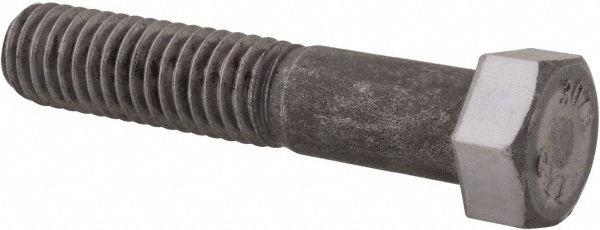Value Collection LCSA0440225CP Hex Head Bolt: 7/16-14, 2-1/4" Length Under Head, Steel, Grade 2 Image