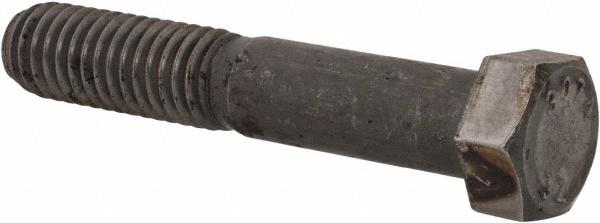 Value Collection LCSA0440250CP Hex Head Bolt: 7/16-14, 2-1/2" Length Under Head, Steel, Grade 2 Image