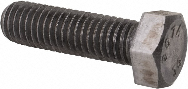 Value Collection LCSA0500175CP Hex Head Bolt: 1/2-13, 1-3/4" Length Under Head, Steel, Grade 2 Image