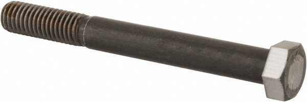 Value Collection LCSA0500450CP Hex Head Bolt: 1/2-13, 4-1/2" Length Under Head, Steel, Grade 2 Image