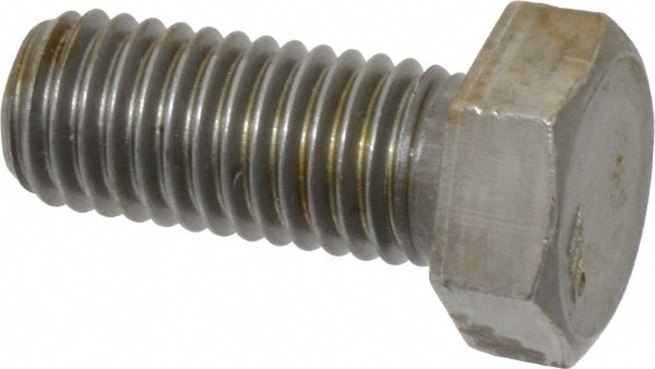 Hex Head Cap Screw: 5/8-11 x 1-1/2", Grade 2 Steel, Uncoated