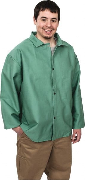 Jacket: Non-Hazardous Protection, Size 2X-Large, Cotton