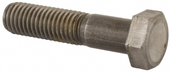Hex Head Cap Screw: 5/8-11 x 2-3/4", Grade 2 Steel, Uncoated