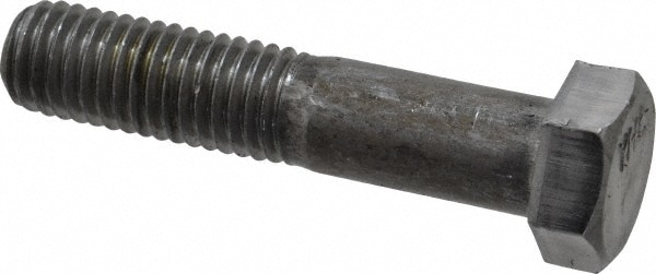 Hex Head Cap Screw: 5/8-11 x 3", Grade 2 Steel, Uncoated
