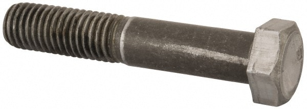 Hex Head Cap Screw: 5/8-11 x 3-1/2", Grade 2 Steel, Uncoated