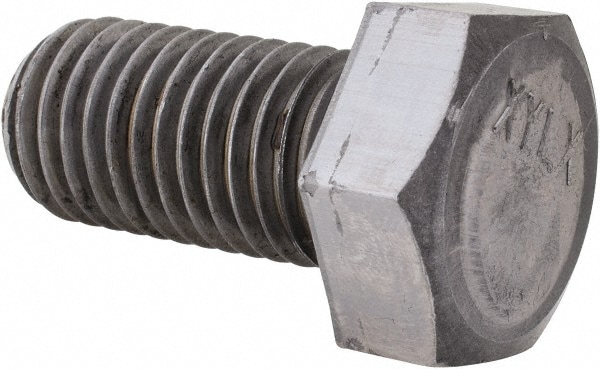 Hex Head Cap Screw: 3/4-10 x 1-1/2", Grade 2 Steel, Uncoated