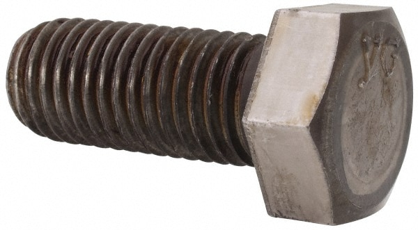 Hex Head Cap Screw: 3/4-10 x 1-3/4", Grade 2 Steel, Uncoated