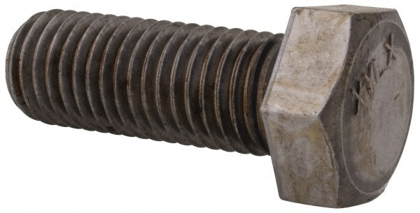 Hex Head Cap Screw: 3/4-10 x 2", Grade 2 Steel, Uncoated