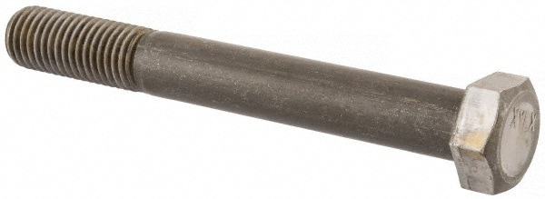 Hex Head Cap Screw: 3/4-10 x 6", Grade 2 Steel, Uncoated