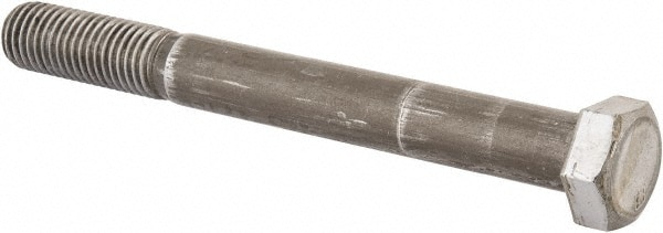 Hex Head Cap Screw: 3/4-10 x 7", Grade 2 Steel, Uncoated