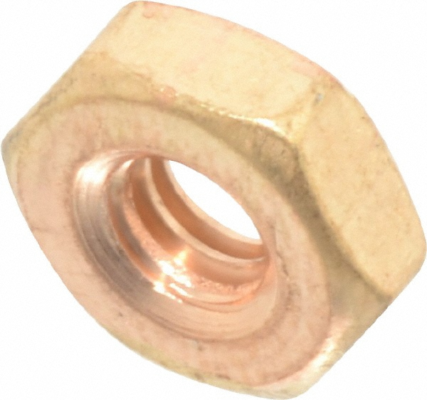 Value Collection 3BNMS008C #8-32 UNC Silicon Bronze Right Hand Machine Screw Hex Nut Image