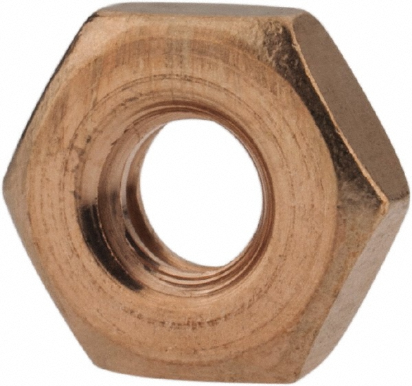 Value Collection 3BNMS010C #10-24 UNC Silicon Bronze Right Hand Machine Screw Hex Nut Image