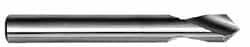 Magafor 88819608000 120° 0.315" Diam 2-3/8" OAL 2-Flute Solid Carbide Spotting Drill 
