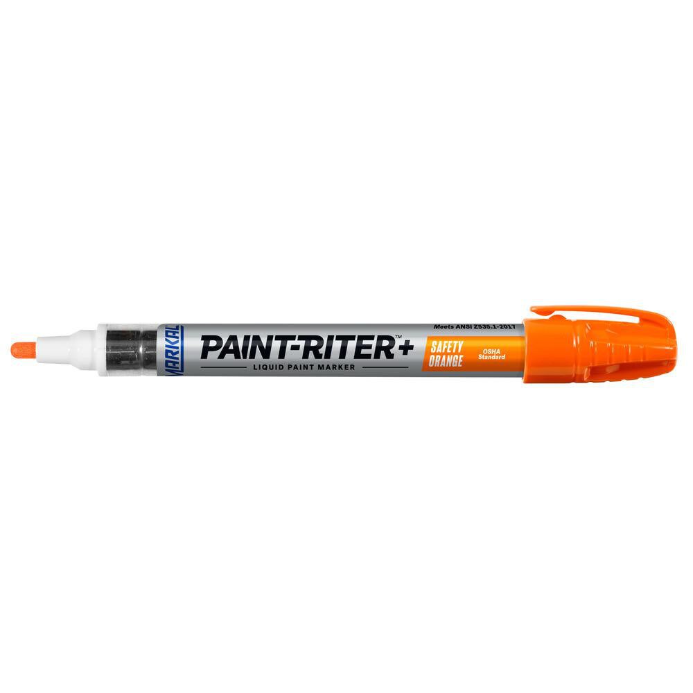 Liquid Paint Marker in OSHA and ANSI safety colors.