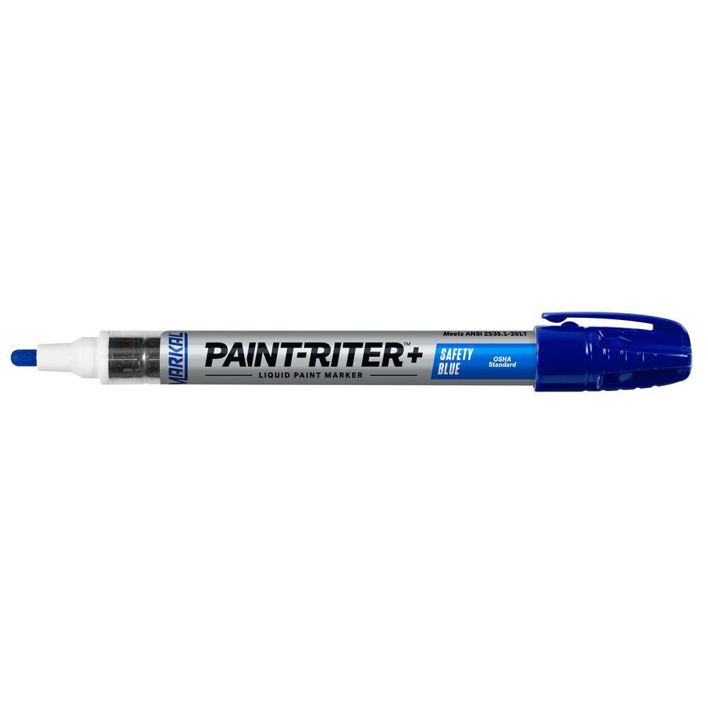 Liquid Paint Marker in OSHA and ANSI safety colors.