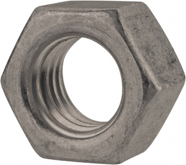 Hex Nut: 5/8-11, Aluminum, Uncoated