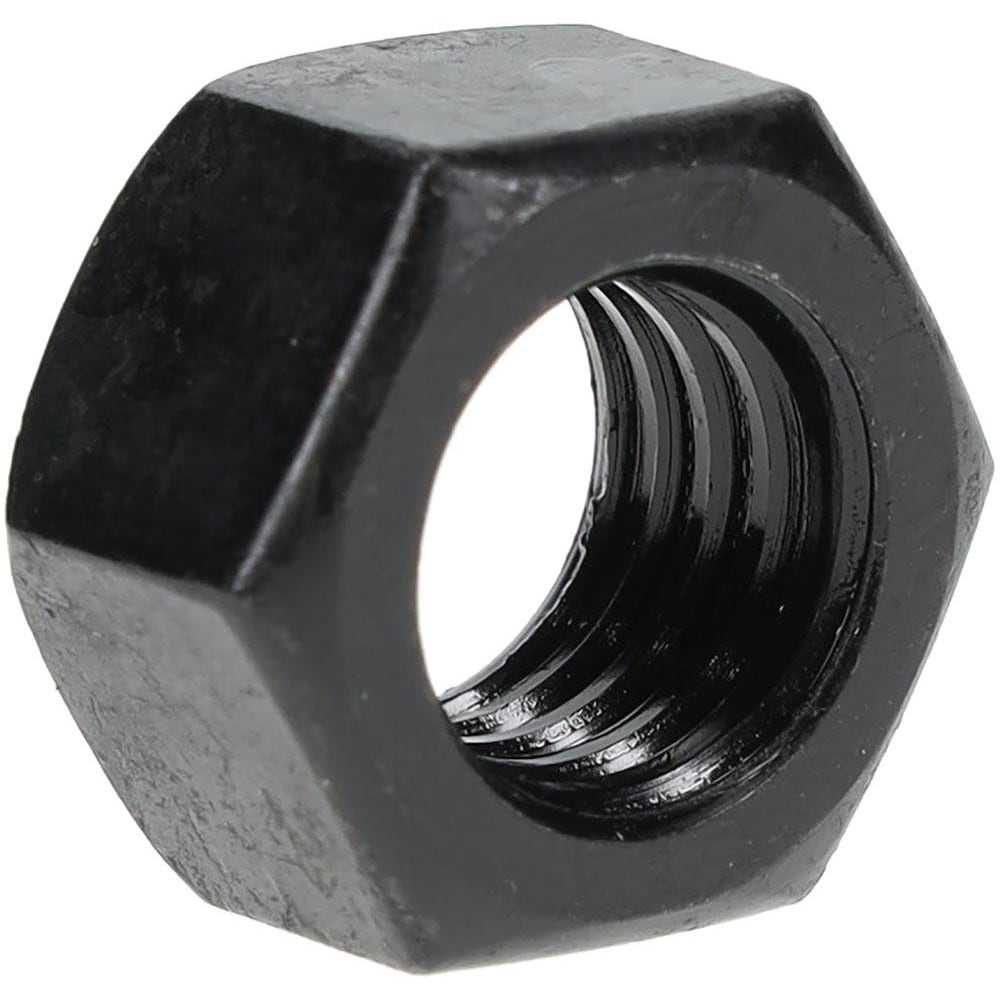 Value Collection - Hex Nut: 1/2-13, Grade 8 Steel, Black Oxide Finish -  67470401 - MSC Industrial Supply