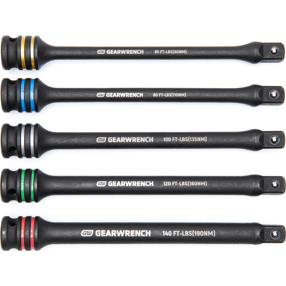 GEARWRENCH Socket Extension Sets; Finish Black Oxide; Material