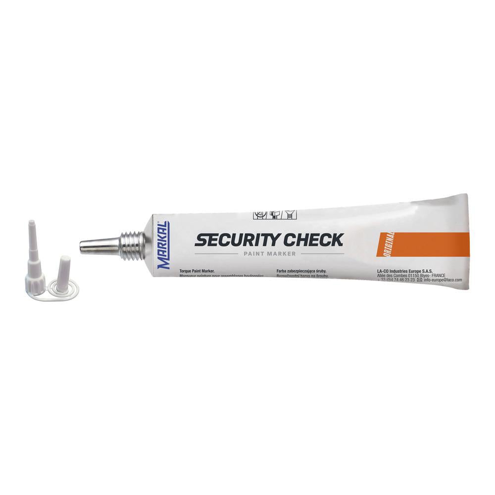 Torque security paint marker