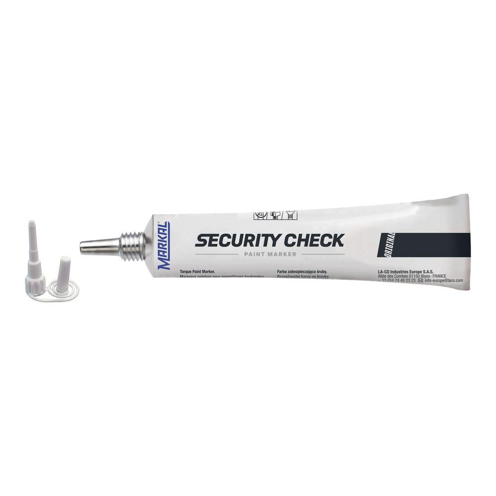 Torque security paint marker