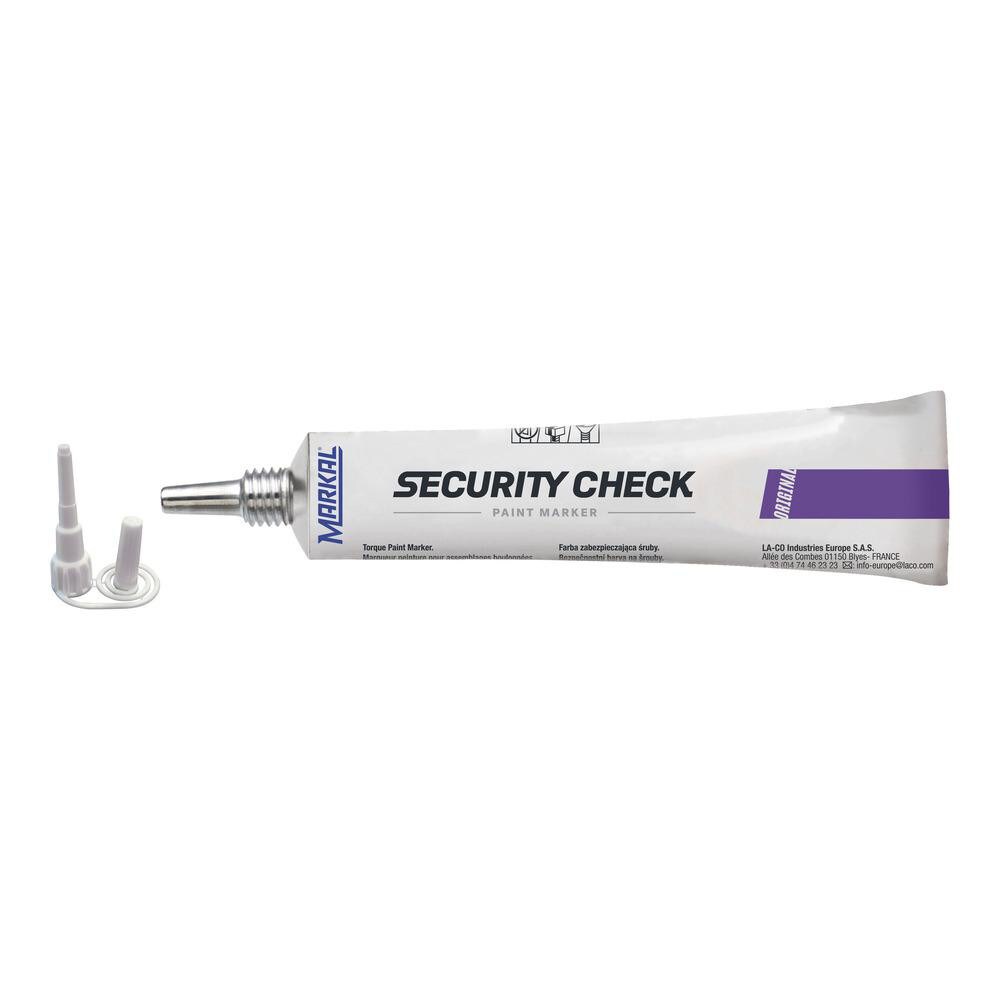 Torque security paint marker