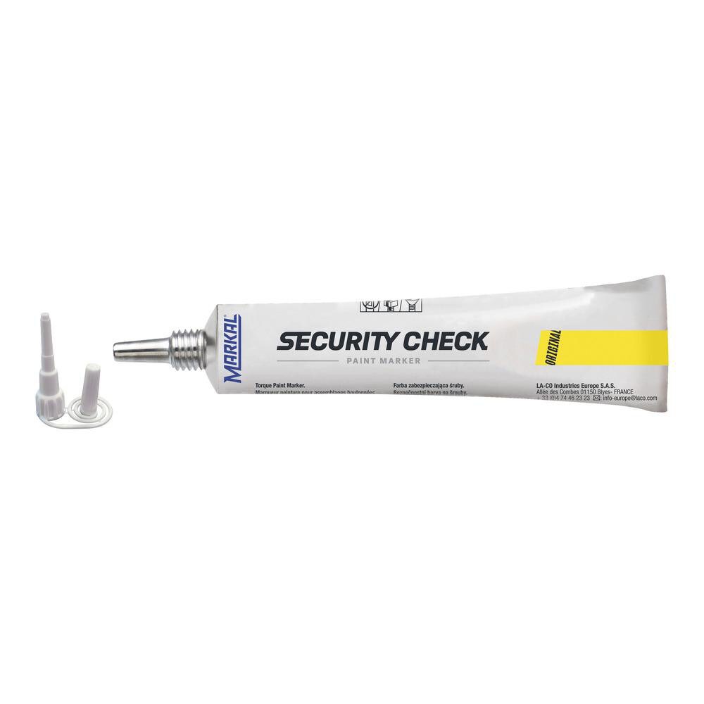 Torque security paint marker