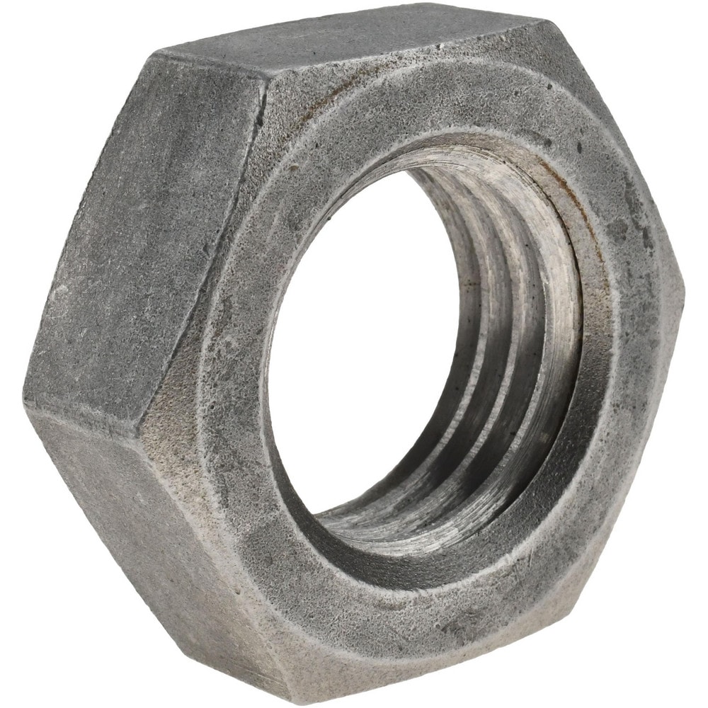 Hex Nut: 1-3/4 - 5, Grade 2 Steel, Uncoated