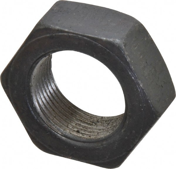 Black Oxide Stainless Steel Hex Jam Thin Nut UNC 3/8-16 Qty 25 