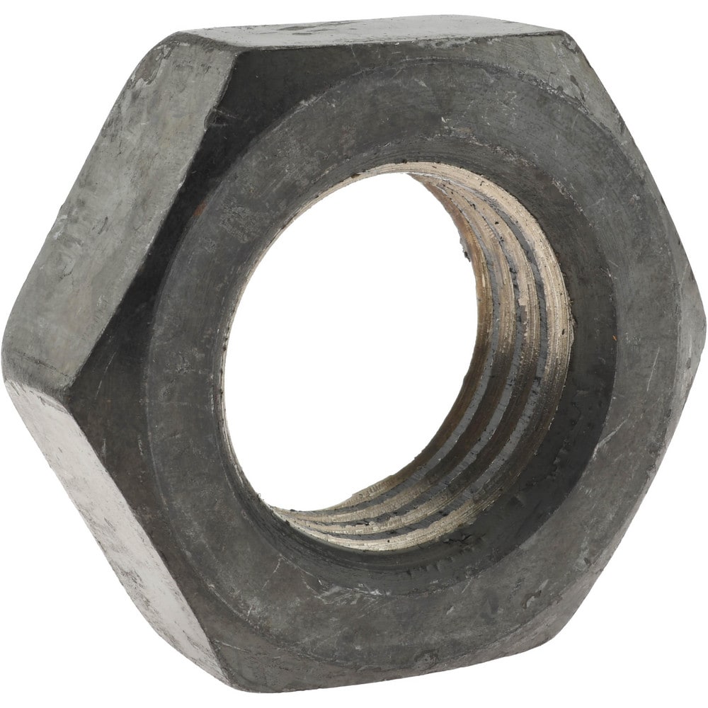 Hex Nut: 1-3/4 - 5, Grade 2 Steel, Uncoated