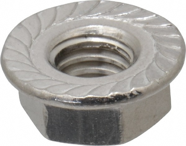 Value Collection R63482844 5/16-18, 0.68" Flange Diam, Serrated Flange Nut Image