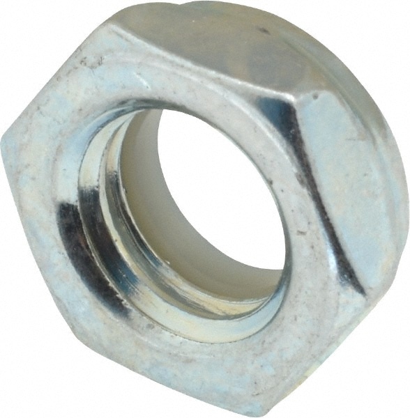 Value Collection R50000024 Hex Lock Nut: Insert, Nylon Insert, 1/2-13, Grade 2 Steel, Zinc-Plated Image