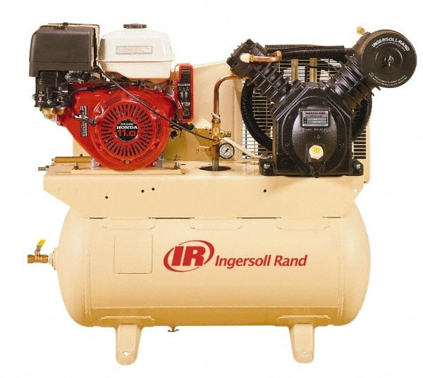 Ingersoll-Rand - 13 hp, Horizontal Gas Engine Air Compressor - 67485896 -  MSC Industrial Supply