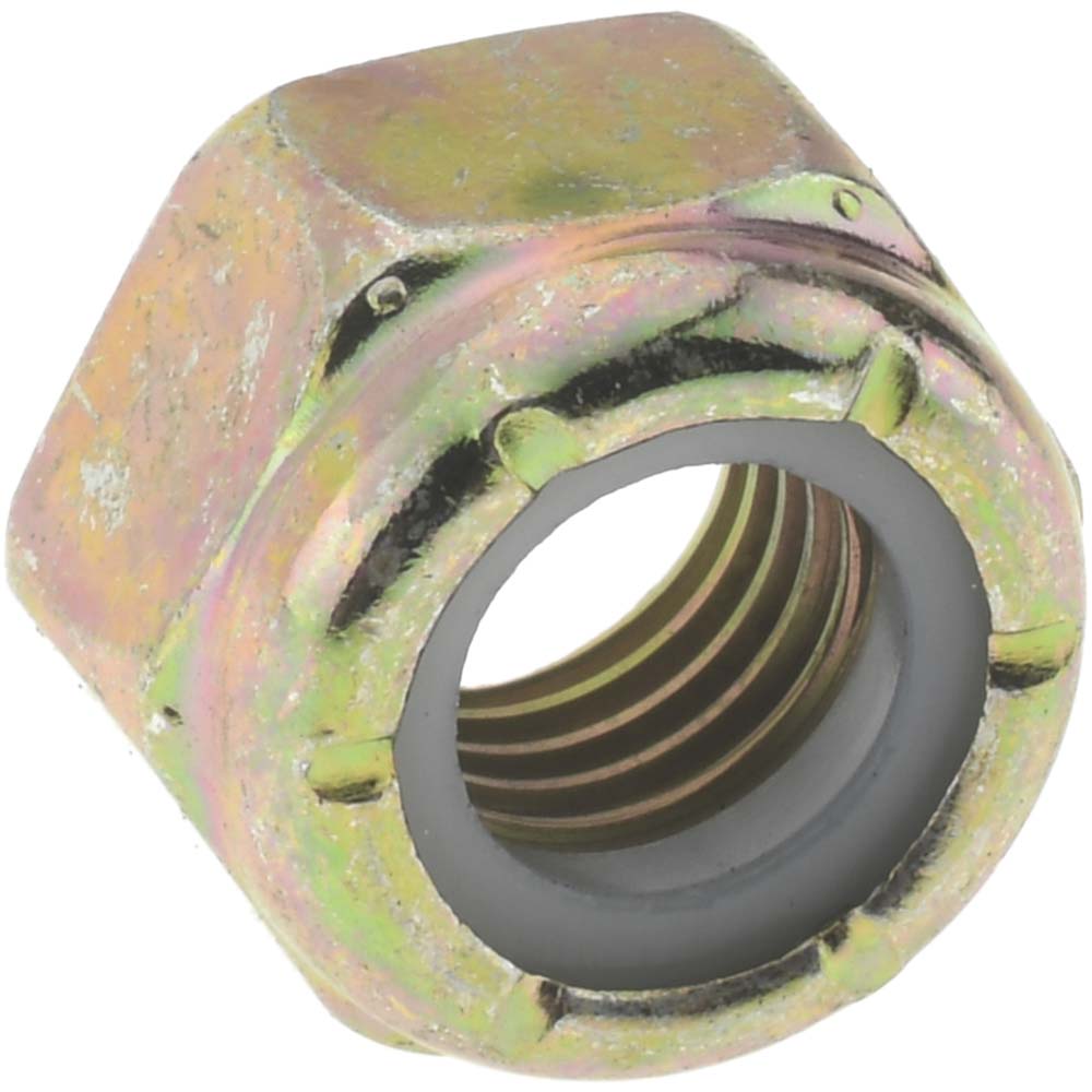 Value Collection Hex Lock Nut Insert, Nylon Insert, 5/1624, Grade 8