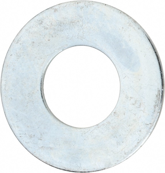 Value Collection USFW2000010OZ 2" Screw USS Flat Washer: Steel, Zinc-Plated 