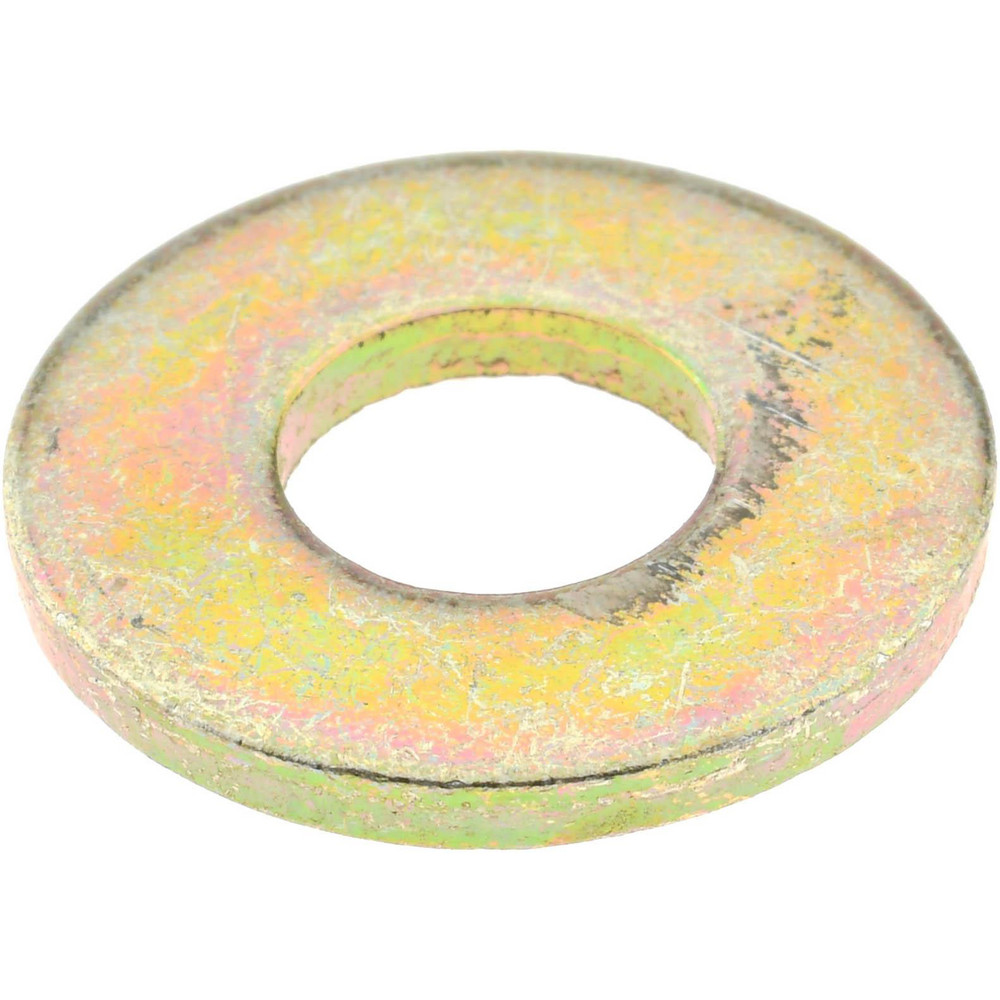 Grade 8 5/8 in SAE Extra Thick Flat Washers, Zinc Yellow (Pick Qty